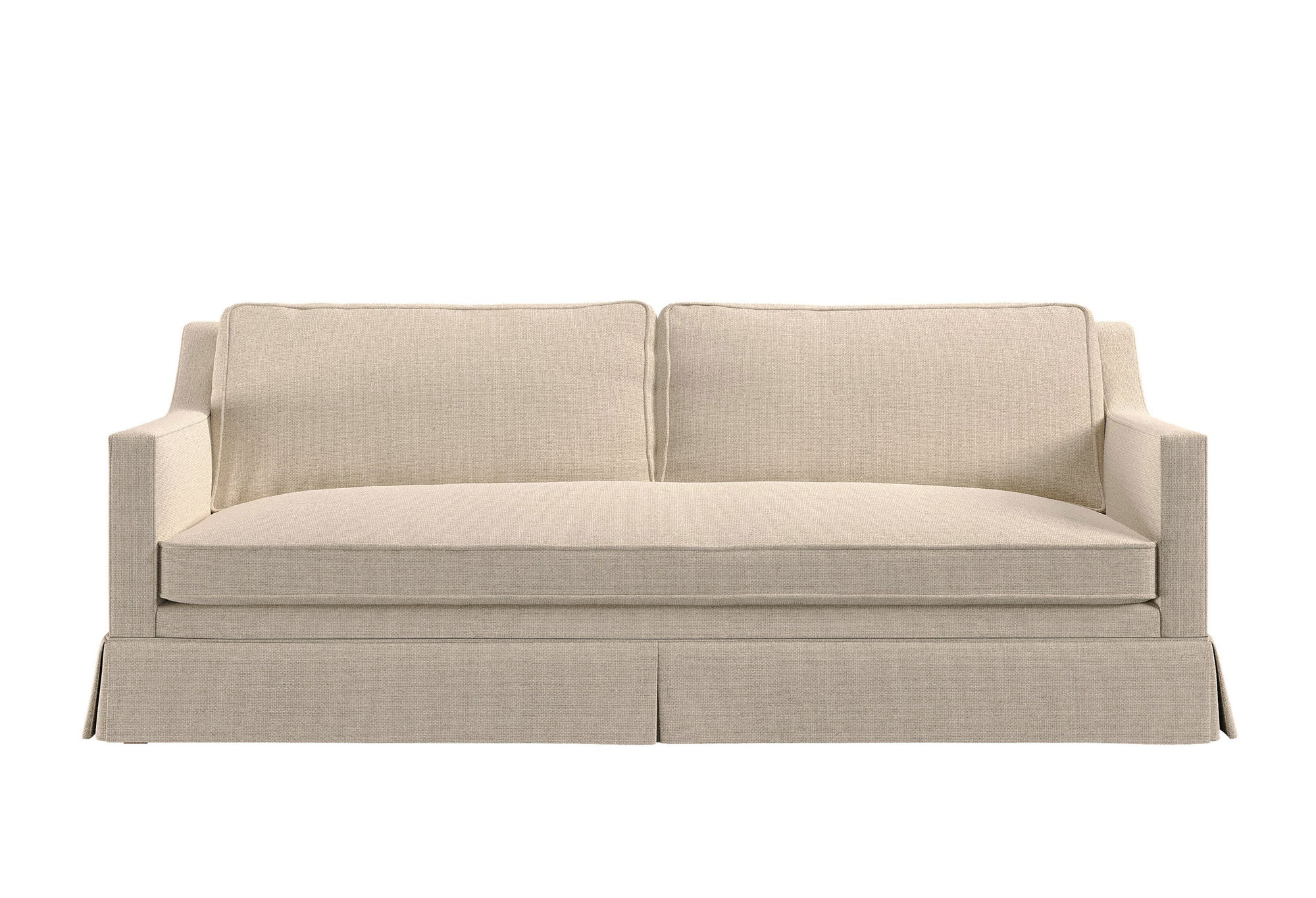 Fairmount Skirted Sofa - 0023 Natural Linen