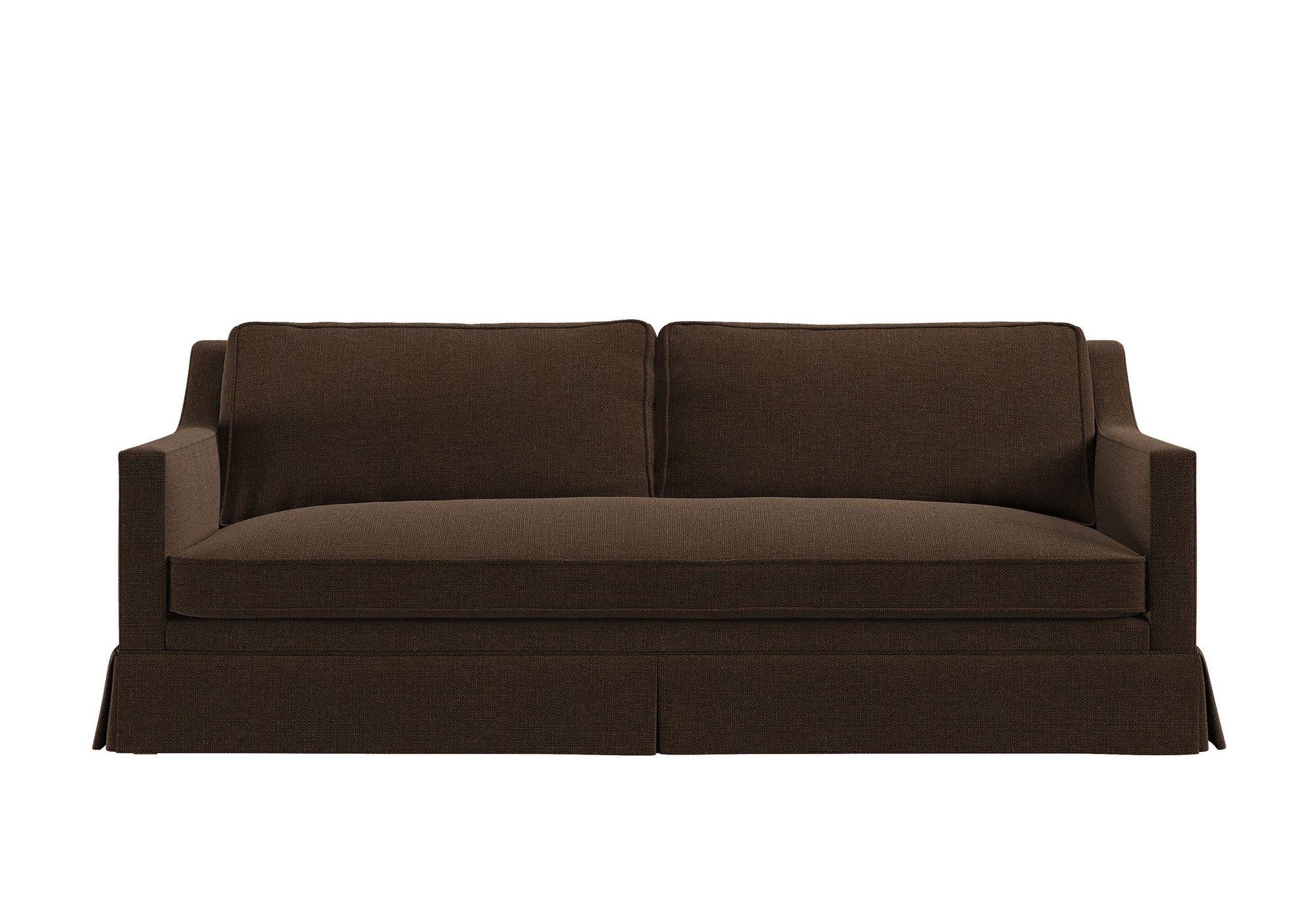 Fairmount Skirted Sofa - 3961 Coffee Linen